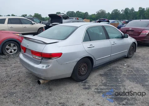 2004 Honda Accord 2.4 Lx из США, поврежденный, VIN 1HGCM55384A040247